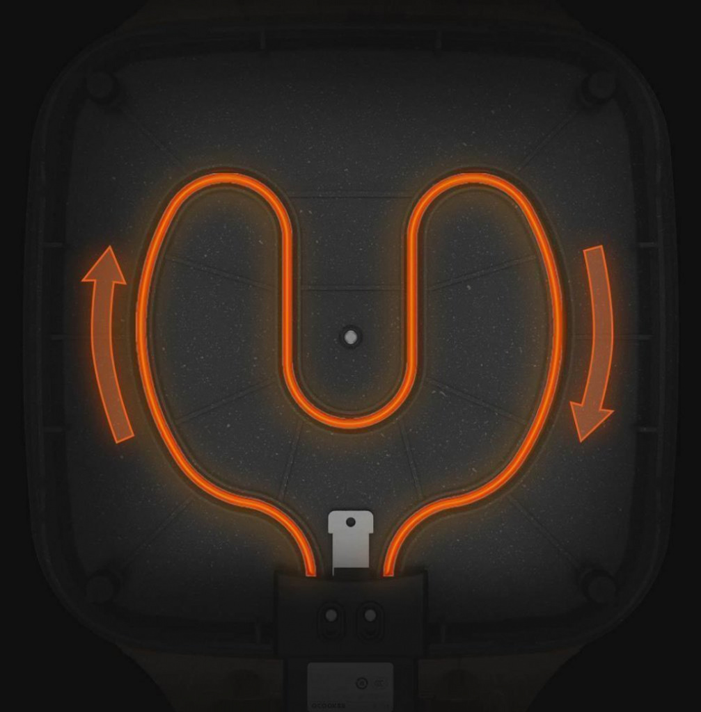 Электросковорода Xiaomi Cooker Кitchen Hot Pot Multifunctional – электросковорода с цельным корпусом из нержавеющей стали объемом 4 литра. 