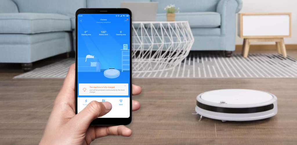 Xiaomi Xiaowa Small Watts Sweep Robots C10 - Приложение Mi Home