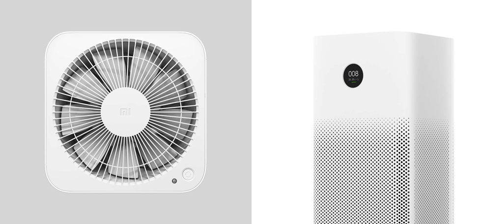 Xiaomi Mi Air Purifier 2S EU с OLED-дисплеем