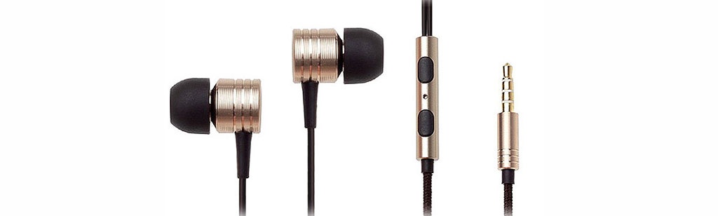 Наушники Xiaomi 1MORE Piston Classic silk gold