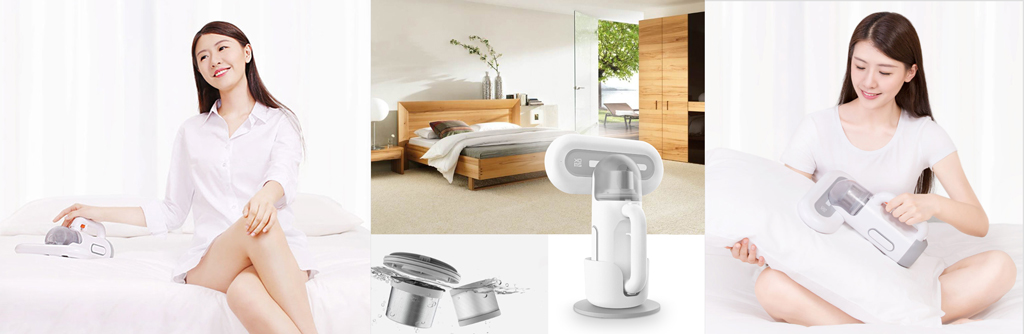 Xiaomi SWDK Handheld Vacuum Cleaner компактный ручной пылесос, оснащенный ультрафиолетовой лампой