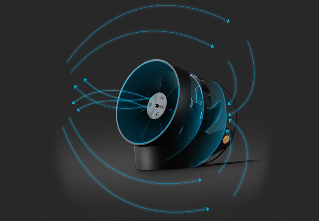 Xiaomi VH 2 USB portable Fan – настольный вентилятор в компактном металлическом корпусе