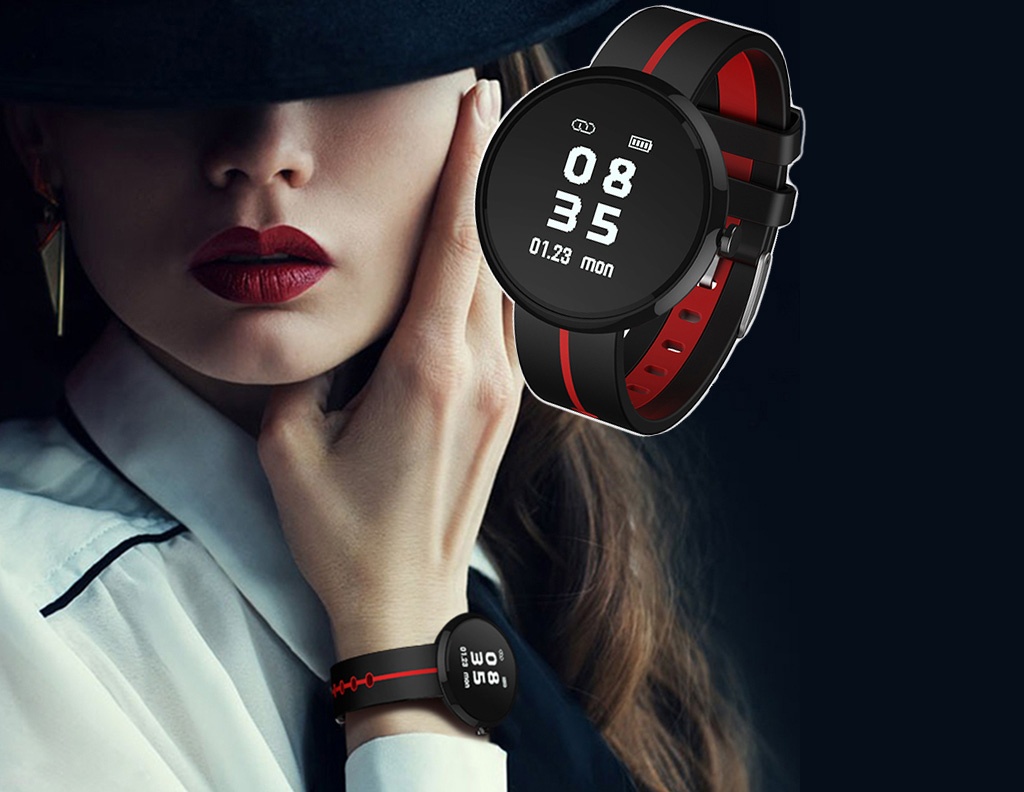 Часы SMART WATCH V06 RED - До 5 суток автономной работы