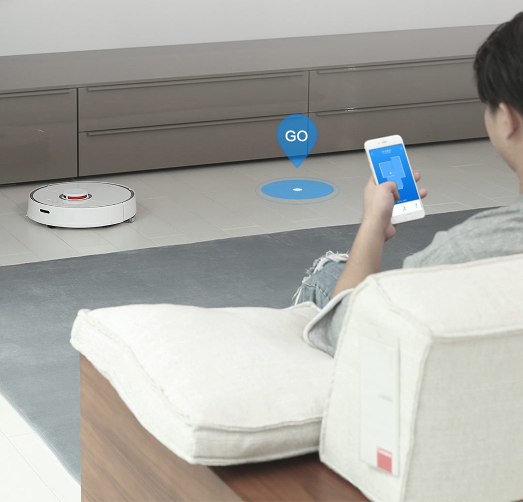 Xiaomi Mi Roborock Sweep One – управление на расстоянии