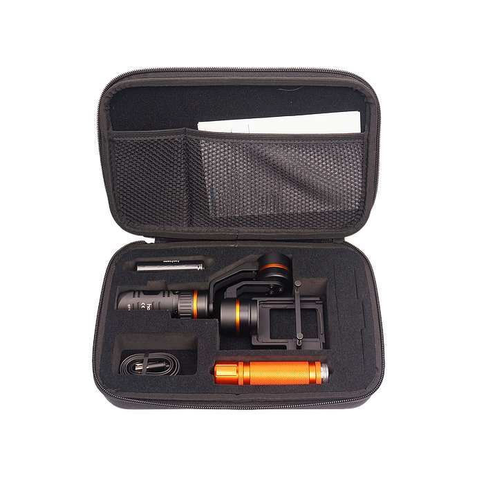 Hohem HG5 – 3-х осевой стабилизатор для экшн-камеры с возможностью установки на дополнительный штатив