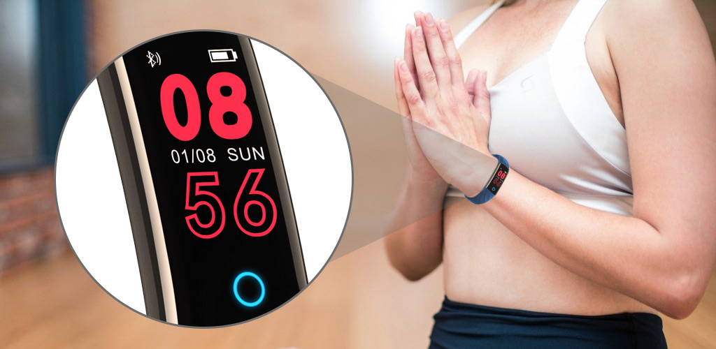 CARCAM Smart Band S5 black - LCD дисплей