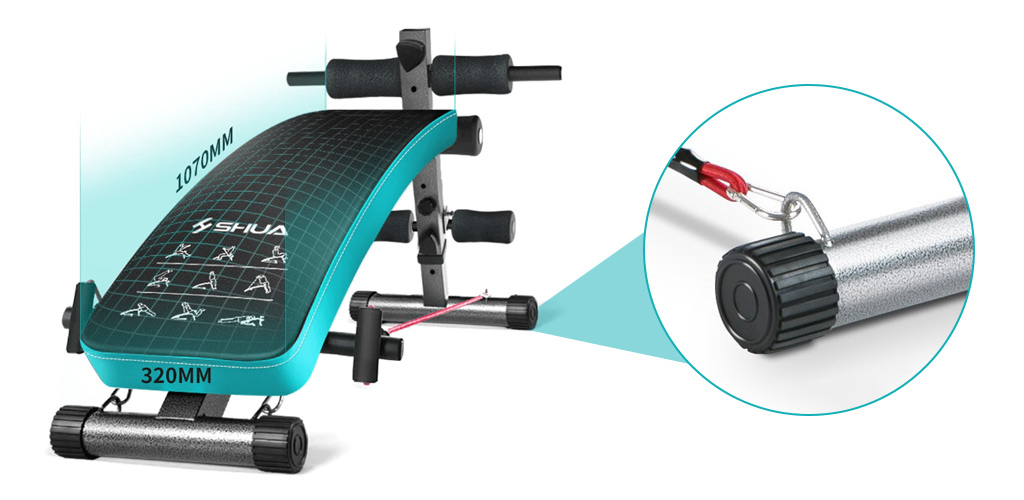 Xiaomi SHUA Сurved Multi-function Abdominal Board (SH-575) - ОПТИМАЛЬНЫЕ РАЗМЕРЫ