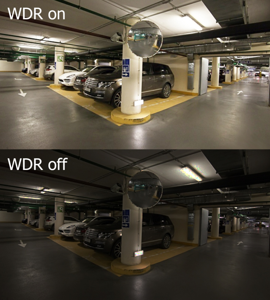 CARCAM CAM-1895VP - Функция WDR