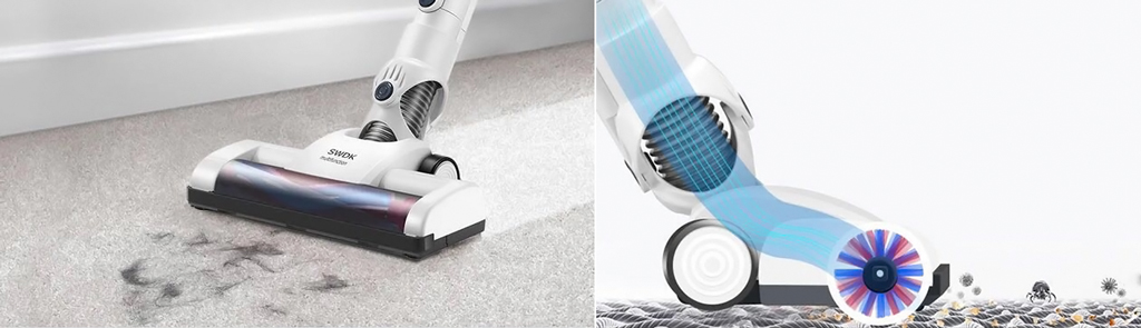 Xiaomi SWDK Multifunction Portable Cleaner K380 эффективно вычищает поверхность от шерсти и волос