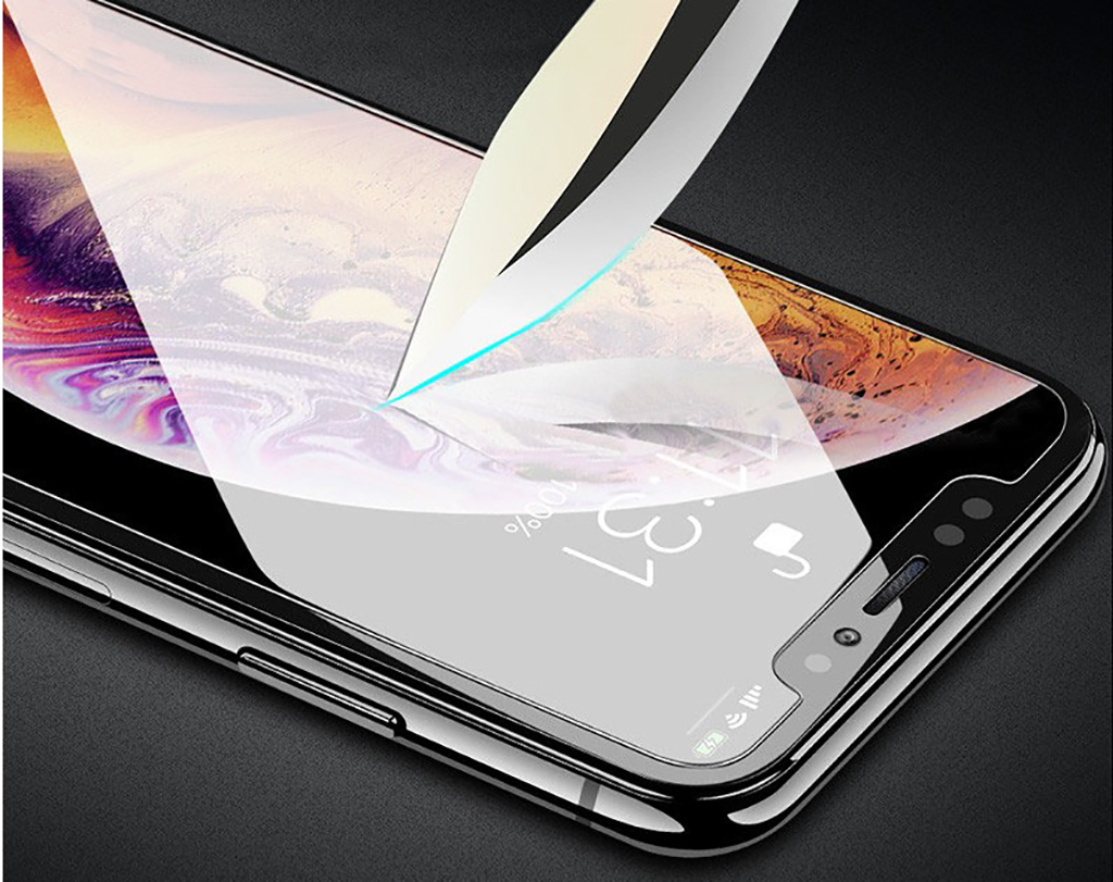 Стекло для i XS MAX прозрачный ТЕХПАК - НАДЕЖНАЯ ЗАЩИТА