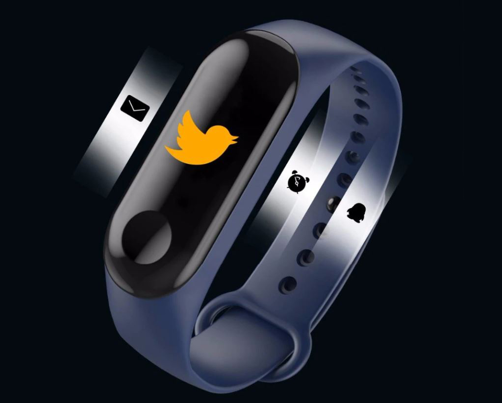 Carcam Smart Band M3 – уведомления