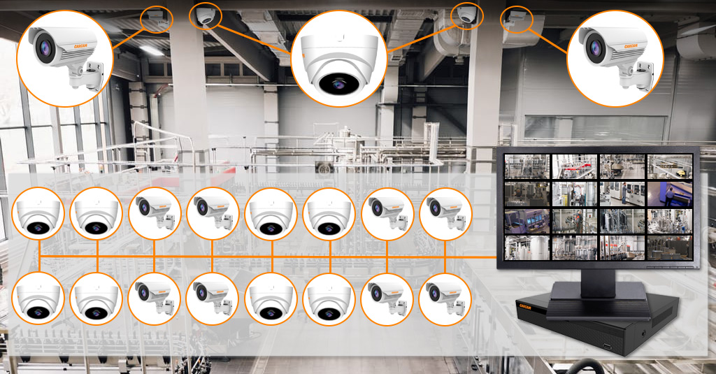 CARCAM XVR3116 - 16 каналов для подключения
