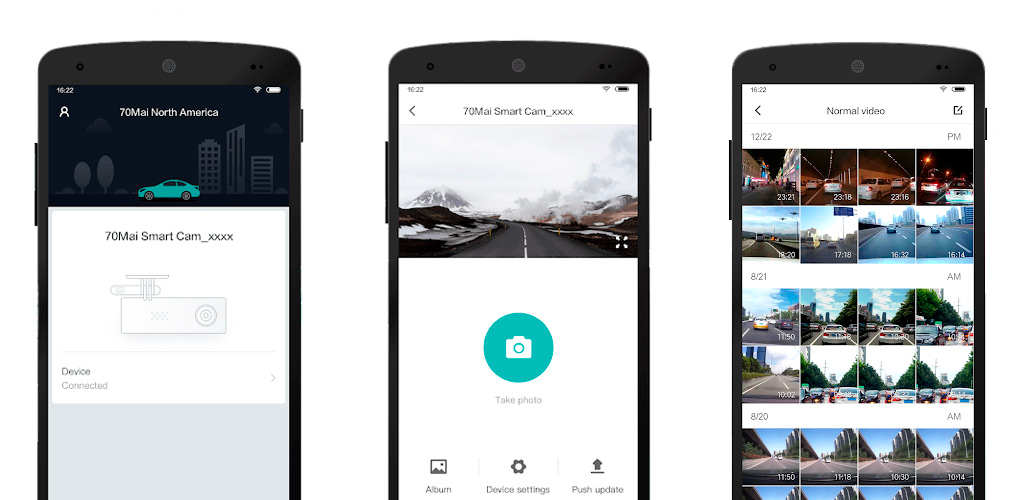 Xiaomi 70mai Mini Dash Cam - ПРИЛОЖЕНИЕ 70MAI