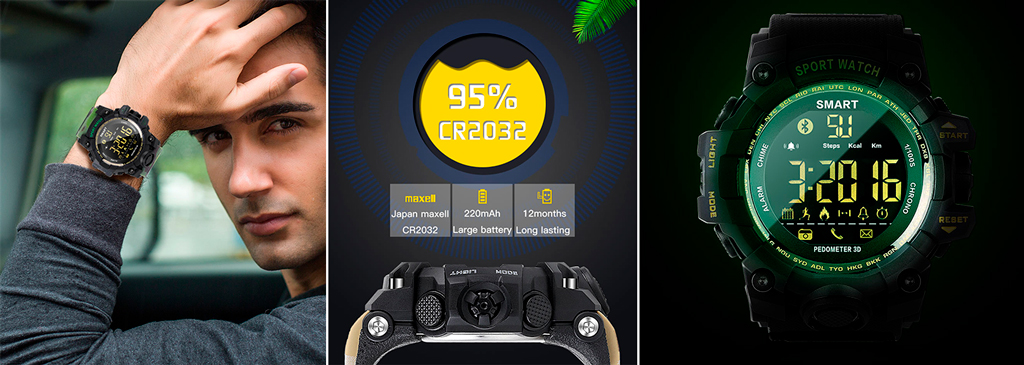 CARCAM EX16S оснащены встроенной батарейкой, которая обеспечивает до 12 месяцев постоянной работу устройства