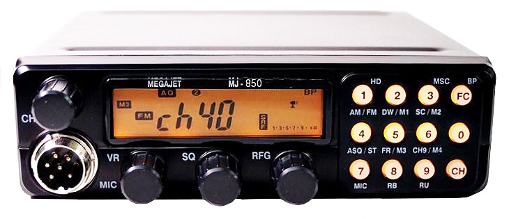 MEGAJET MJ-650 –автомобильная радиостанция высокой мощности
