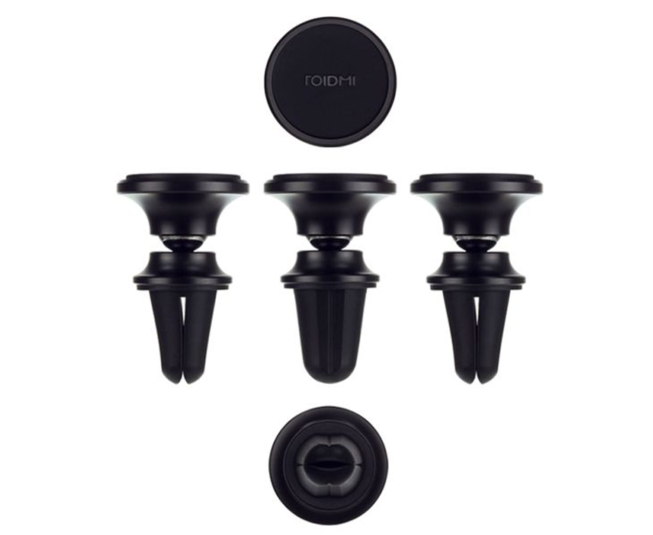 Автодержатель магнитный Xiaomi Roidmi – магнитный держатель для смартфонов с креплением на воздуховод автомобиля