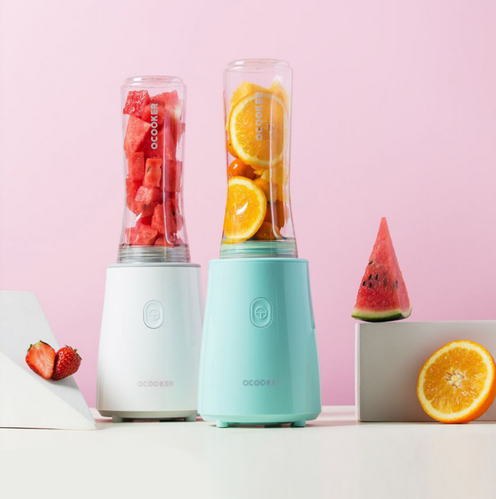 Блендер Xiaomi Qcooker Portable Cooking Machine Youth Version, белый – компактный блендер, выполненный в современном дизайне. 