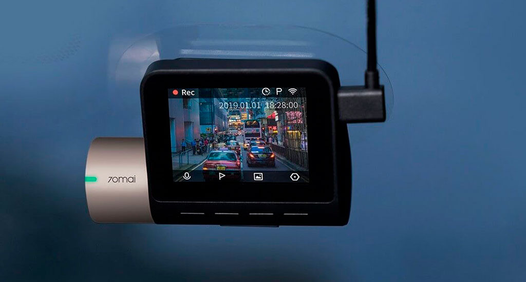 Xiaomi 70mai Dash Cam Pro Lite - ИНДИКАТОР ЗАПИСИ