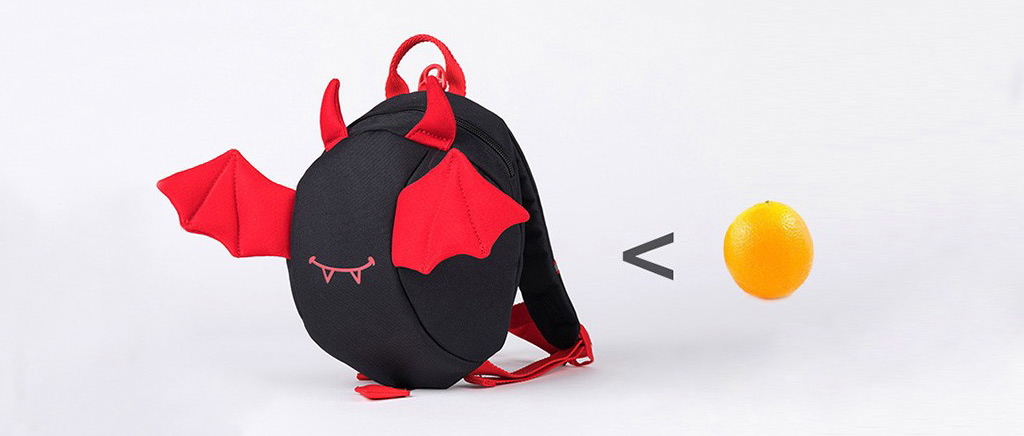 Xiaomi Xiaoyang Anti-Lost Flying Wing Baby (Little devil) Black — КОМПАКТНОСТЬ