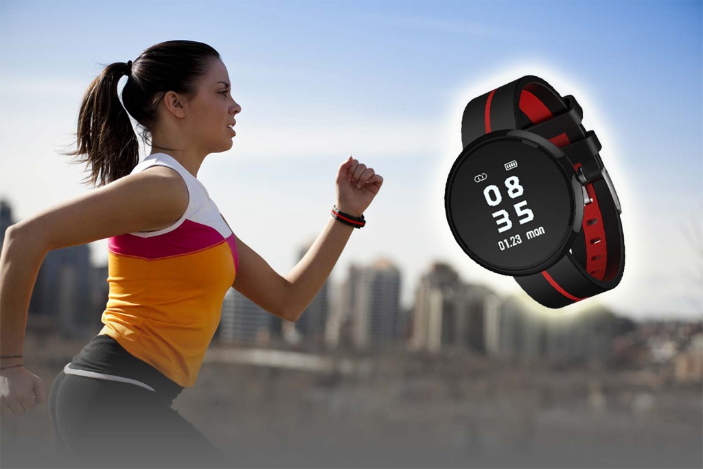 Часы SMART WATCH V06 RED - Тонометр