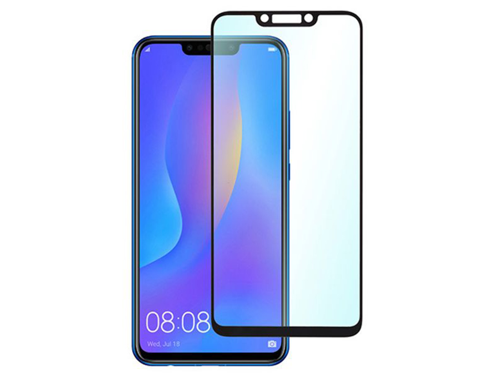 Защитное стекло Huawei Nova 3i с рамкой 9H Full Glue без упаковки2.jpg