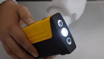 Пуско-зарядное устройство CARCAM JUMP STARTER ZY-10 - Светодиодный фонарь