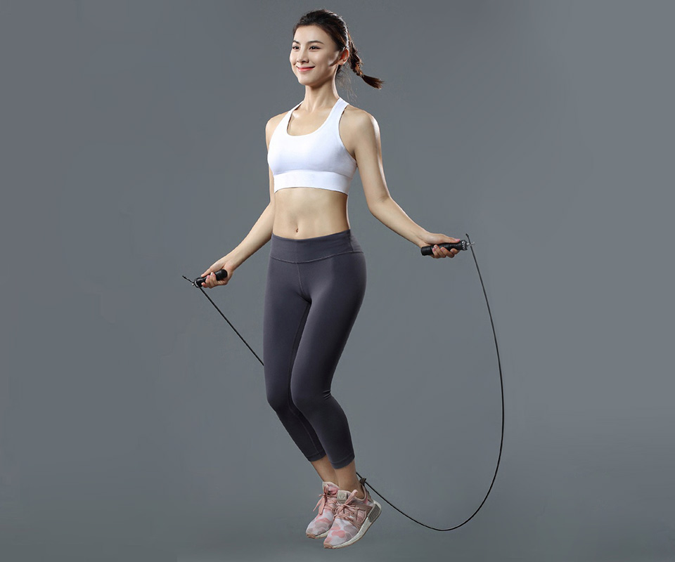 Скоростные скакалки XIAOMI YMHR - тренировка