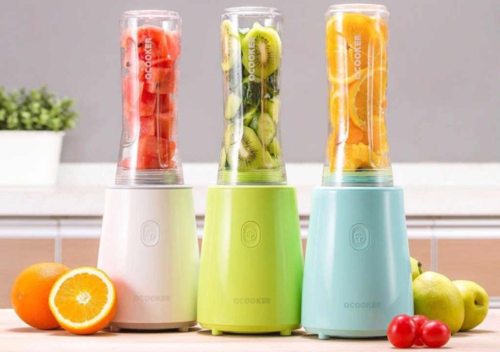 Xiaomi Qcooker Portable Cooking Machine Youth Version – компактный блендер, выполненный в современном дизайне