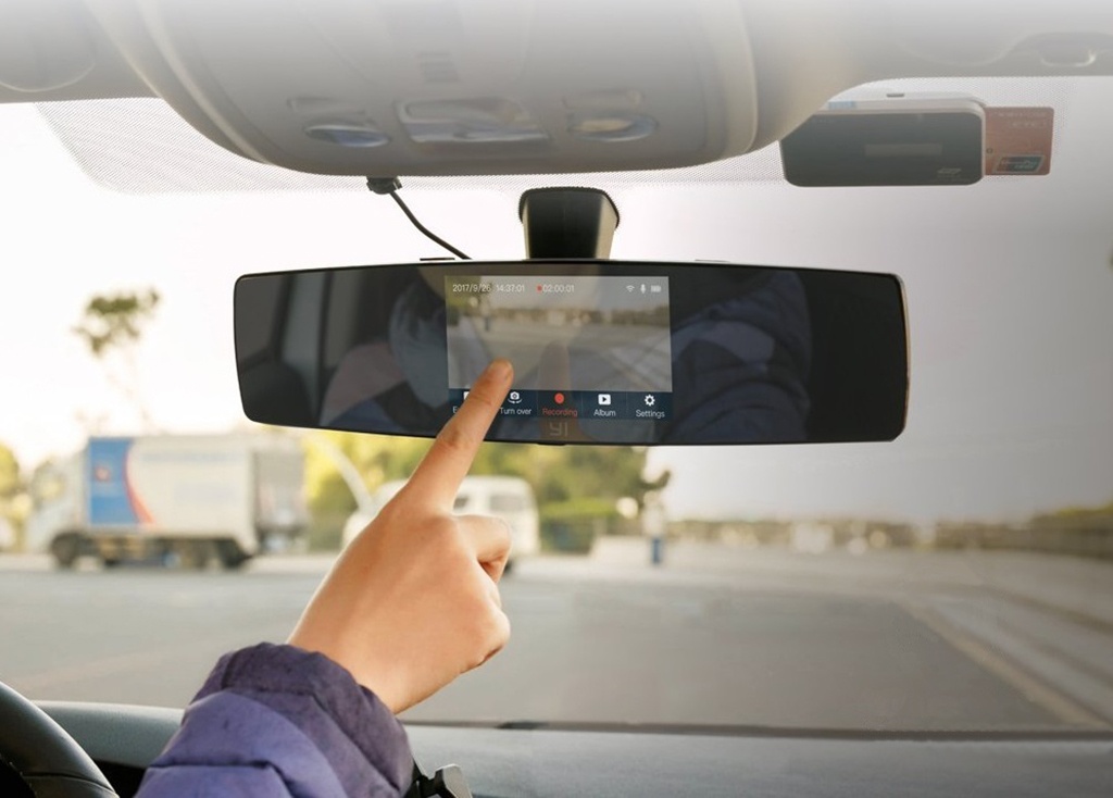 YI Mirror Dash Camera – Удобная установка