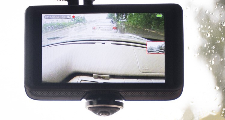 CARCAM А-360 первый панорамный автовидеорегистратор с дополнительной камерой заднего вида