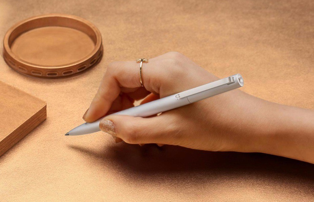 Xiaomi MiJia Mi Aluminum Rollerball Pen - Silver.jpg