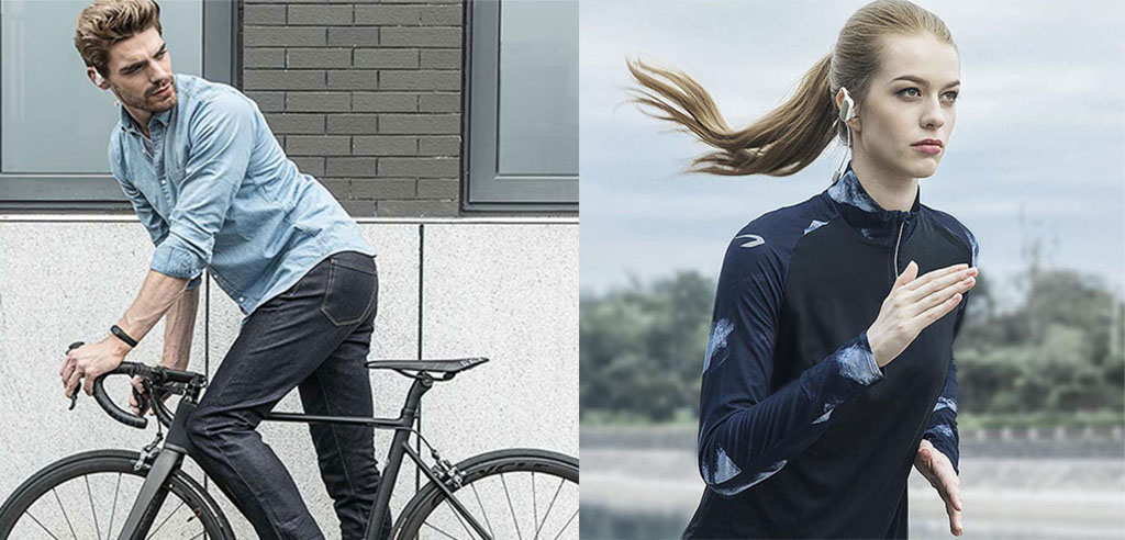 Наушники XIAOMI MI SPORT BLUETOOTH EAR-HOOK WHITE - Дальность передачи звука 10 метров