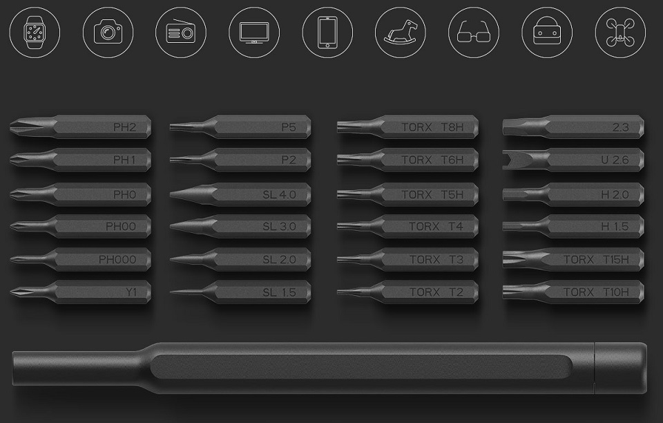 Xiaomi Mi Precision Screwdriver Kit (MJJXLSD002QW) 5.jpg