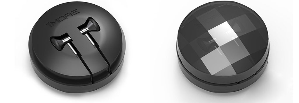 Наушники Xiaomi 1More Kim Chul titanium - Стильный футляр