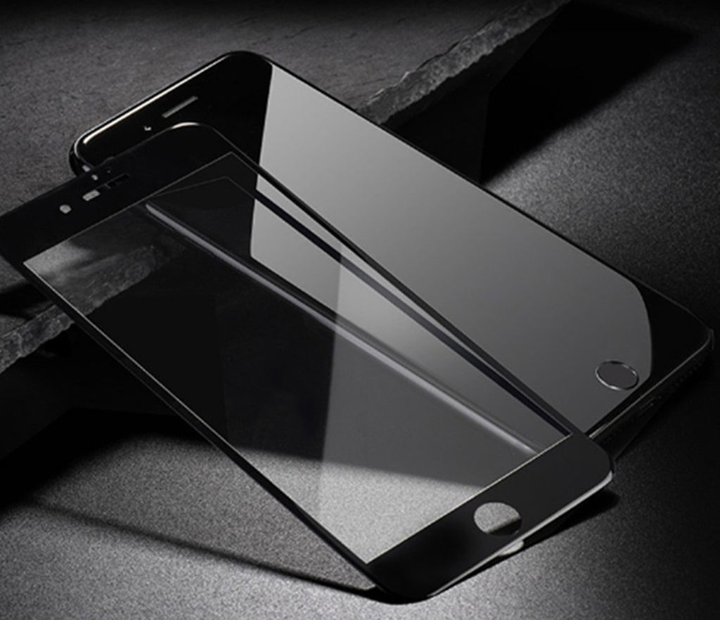 Стекло универсальное для i6, 7, 8 5D плоский черный ТЕХПАК2.jpg