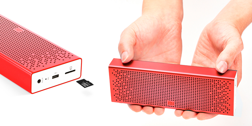 Xiaomi Mi Bluetooth Speaker компактная и отлично помещается в небольшую сумку