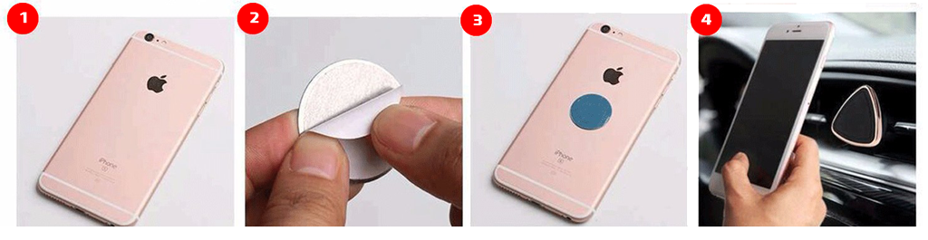 mount holder magnetic car air vent