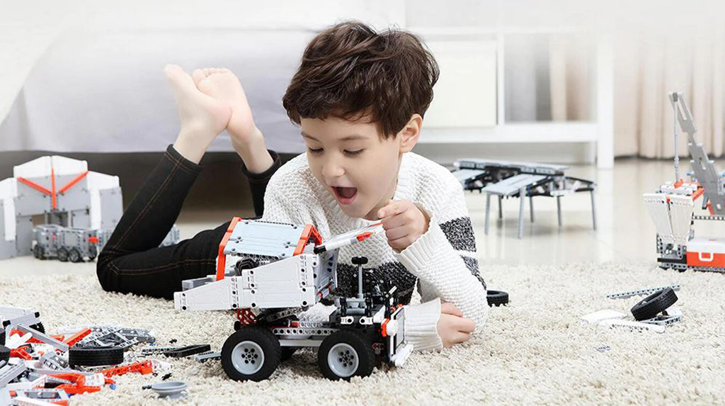 Xiaomi Mitu Block Robot Mine Truck конструктор из более чем 500 деталей
