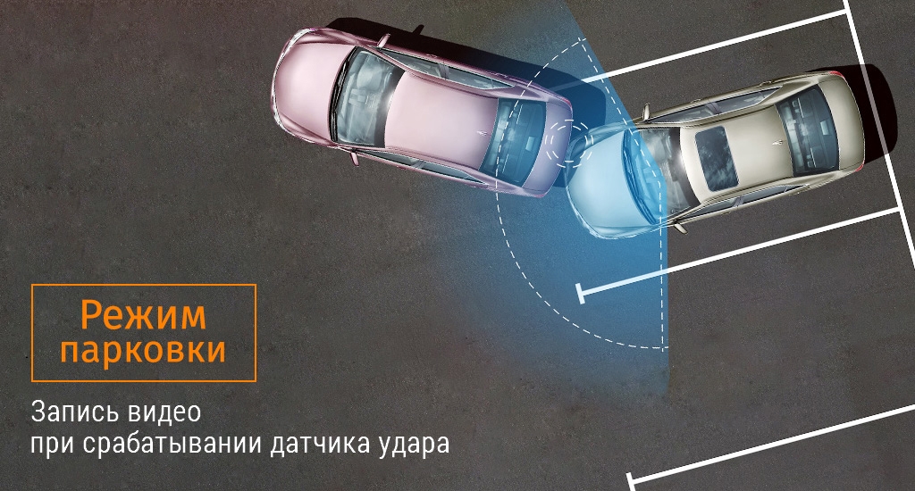 CARCAM C1 - режим парковки