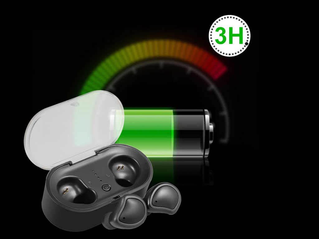 Bluetooth-наушники PB-01 черные