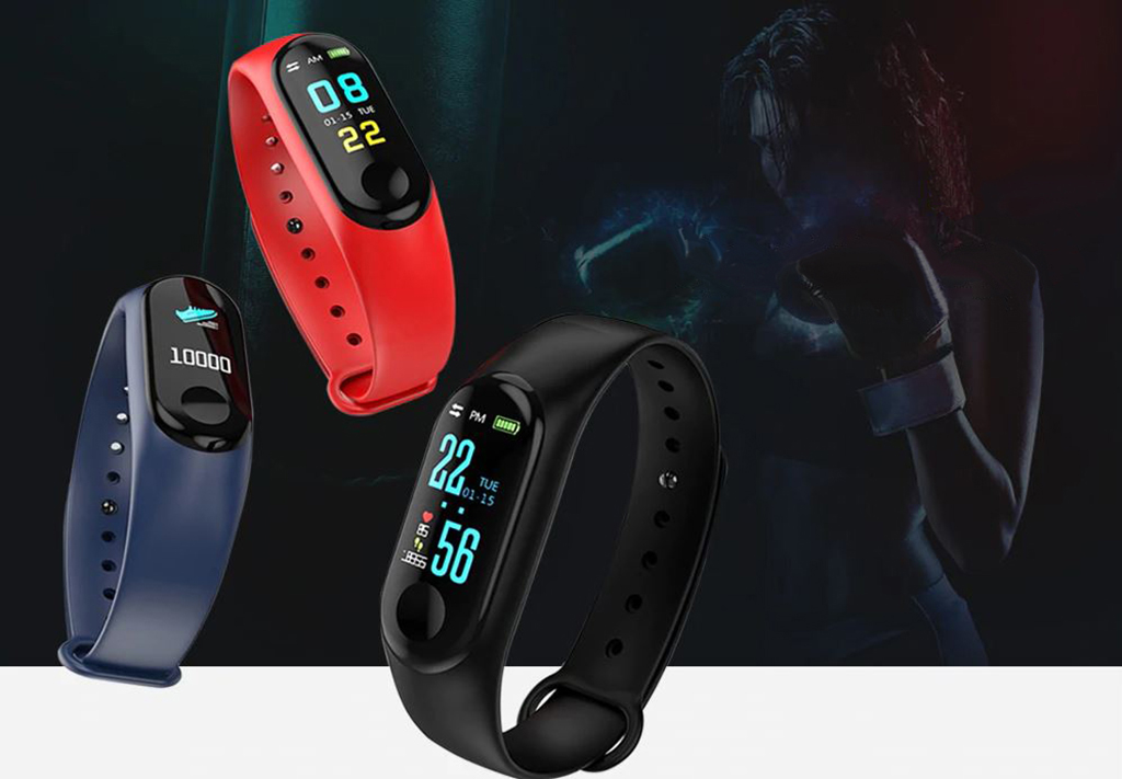 Carcam Smart Band M3 – стильный и компактный фитнес-трекер