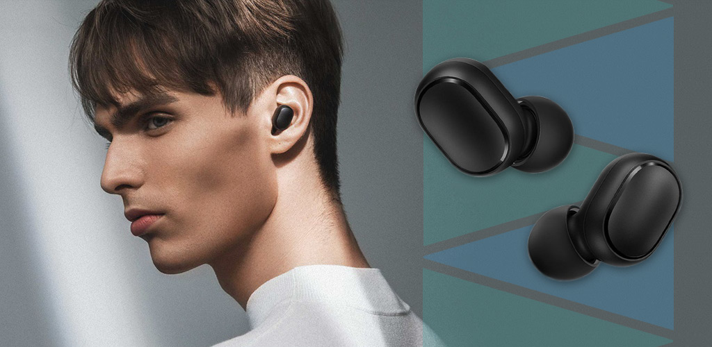 Беспроводные наушники Xiaomi (Mi) Redmi AirDots True Wireless Earbuds Basic - Эргономичные