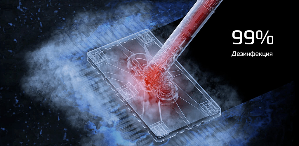 Xiaomi Steam Cleaner DEM-ZQ600 - Дезинфекция