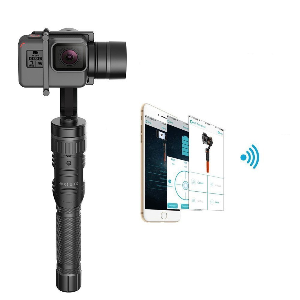 Hohem HG5 – 3-х осевой стабилизатор для экшн-камеры с возможностью установки на дополнительный штатив