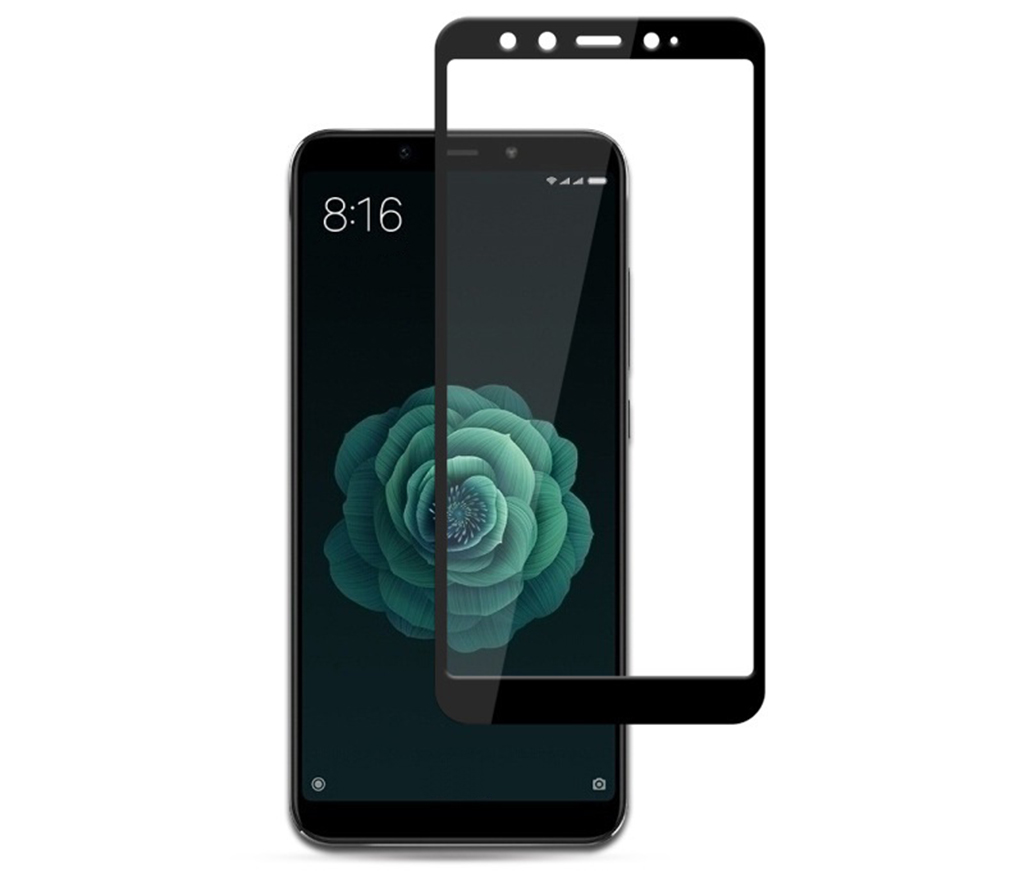Защитное стекло Xiaomi Mi 6XMi A2 с рамкой 9H Full Glue без упаковки4.jpg