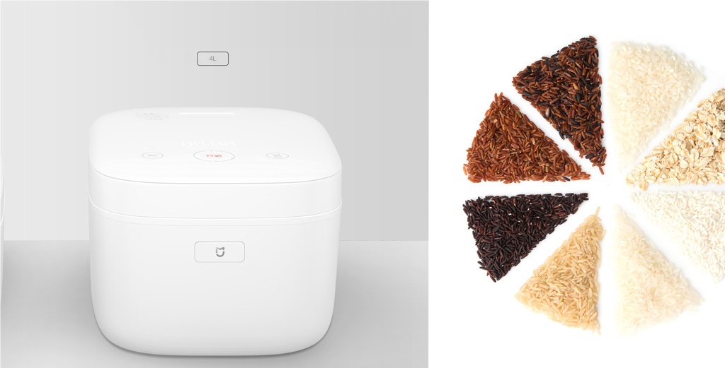 Xiaomi Induction Heating Rice Cooker 2 4L –автоматическая настройка