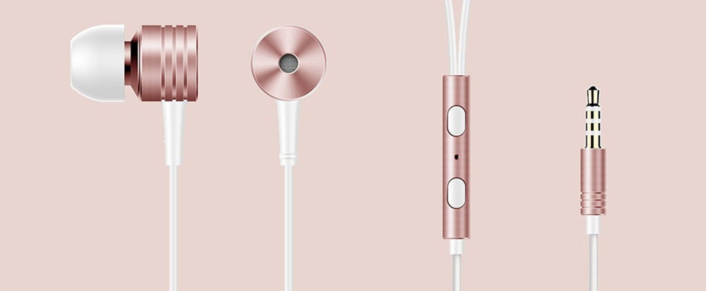 Наушники Xiaomi 1MORE Piston Classic rose gold