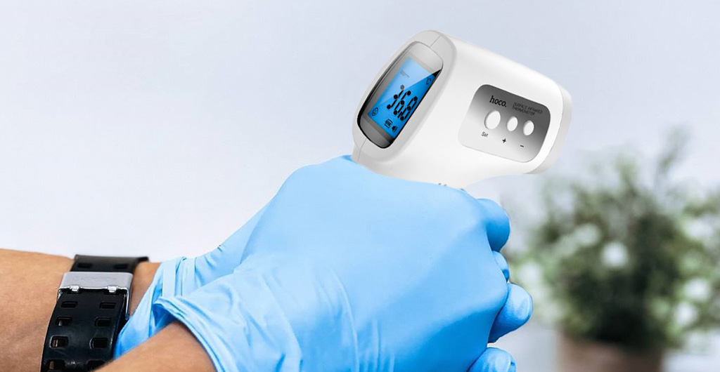 Бесконтактный термометр HOCO YQ6 - Компактность