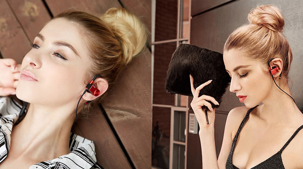  Наушники Xiaomi 1MORE Sports Active EB100 red - 8 часов беспрерывной музыки