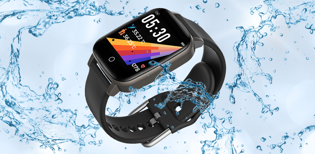 CARCAM SMART WATCH T1T BLACK - Защита от воды